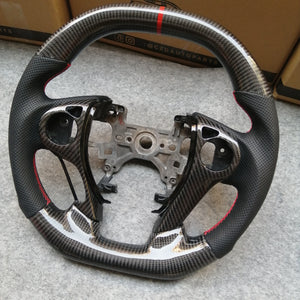 CZD 9th Gen Accord Steering Wheel and Cover with Carbon Fiber