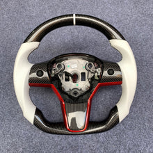 Load image into Gallery viewer, CZD Tesla model 3/model Y carbon fiber steering wheel