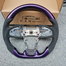 Load image into Gallery viewer, Type r /10th gen Civic/ FK8 steering wheel with Purple carbon fiber-CZD