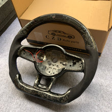 Load image into Gallery viewer, CZD Volkswagen Golf GTI MK7/MK7.5 carbon fiber steering wheel with LED design