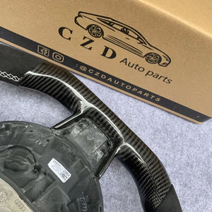 CZD 2008-2015 Audi B8 A4/A5/S4/S5/RS5/SQ5/Q5 carbon fiber steering wheel