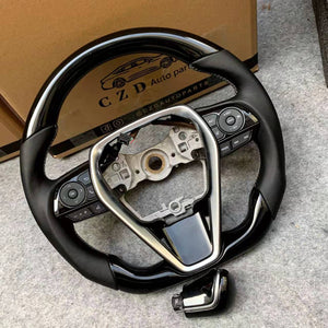 CZD 2018-2023 Toyota Camry xse/se/le/trd Piano black steering wheel