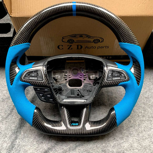 CZD Focus MK3 RS 2015-2019 carbon fiber steering wheel