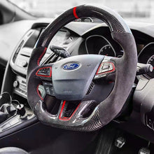 Load image into Gallery viewer, CZD Ford Focus MK3 ST/RS 2015/2016/2017/2018/2019 steering wheel with carbon fiber