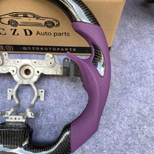 Load image into Gallery viewer, CZD 2012-2017 G37/ G25 /QX50 Steering Wheel With Carbon Fiber
