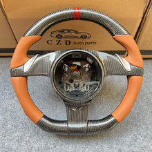 Load image into Gallery viewer, CZD 2013-2016 Porsche Cayman models carbon fiber steering wheel