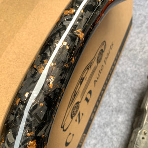 CZD 2007/2008/2009/2010/2011 Honda CR-V gold flake carbon fiber steering wheel