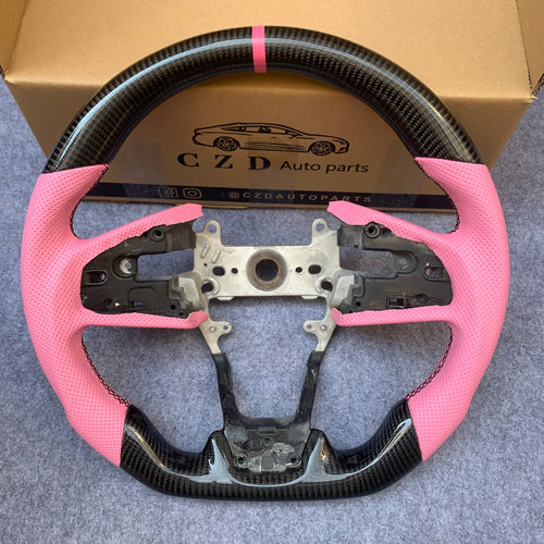 For 10th gen Civic/ FK8/Type-R  carbon fiber steering wheel 2017 +