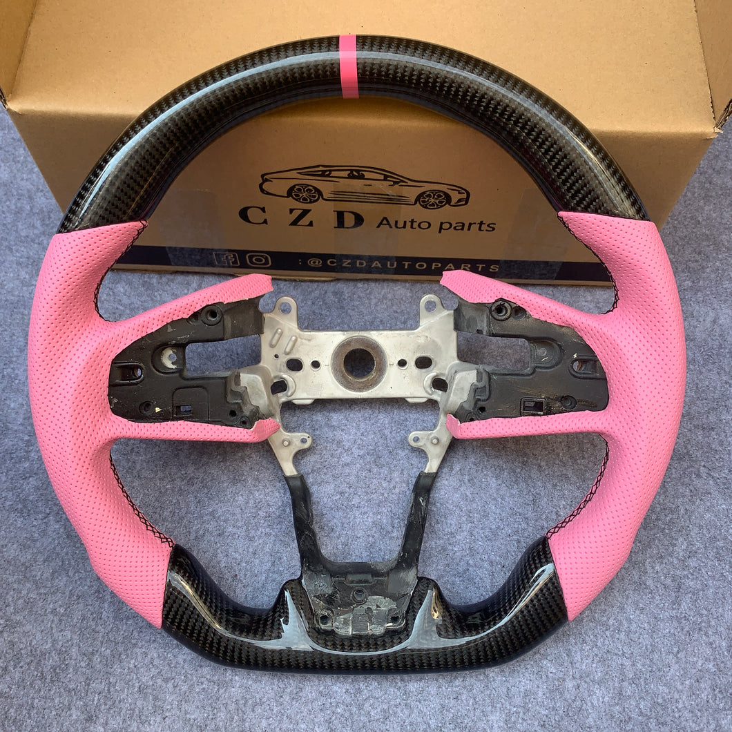 For 10th gen Civic/ FK8/Type-R  carbon fiber steering wheel 2017 +