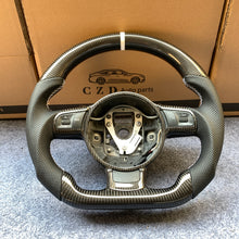 Load image into Gallery viewer, CZD Audi TT RS 8J 2009-2014 carbon fiber steering wheel