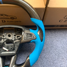 Load image into Gallery viewer, CZD Focus MK3 2015/2016/2017/2018 carbon fiber steering wheel