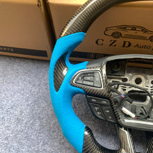 Load image into Gallery viewer, CZD Focus MK3 2015/2016/2017/2018 carbon fiber steering wheel