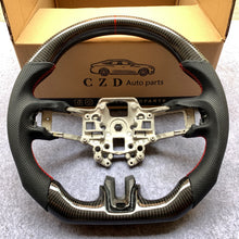 Load image into Gallery viewer, For 2018-2021 ford mustang GT Steering wheel with real carbon fiber