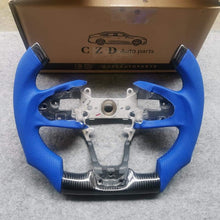 Load image into Gallery viewer, CZD- 2016-2021 Honda civic seden/FK7/FK8/10th gen civic carbon fiber steering wheel with F1 shape
