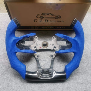 CZD- 2016-2021 Honda civic seden/FK7/FK8/10th gen civic carbon fiber steering wheel with F1 shape