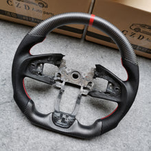 Load image into Gallery viewer, CZD  honda fk8 steering wheel with carbon fiber
