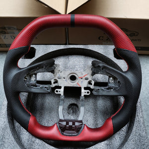 CZD Racing Spec Steering Wheel 2016+ Honda Civic Si / Type-R with Matte Carbon fiber design