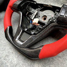 Load image into Gallery viewer, CZD 2007- 2011 Honda CR-V Carbon fiber with Leather Steering Wheel