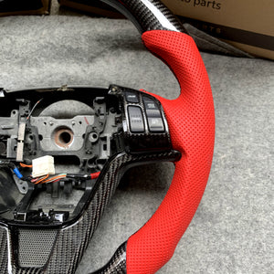CZD 2007- 2011 Honda CR-V Carbon fiber with Leather Steering Wheel