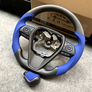 CZD Autoparts 2018-2022 Toyota Camry SE/XSE/LE/TRD 8thgen Camry carbon fiber steering wheel