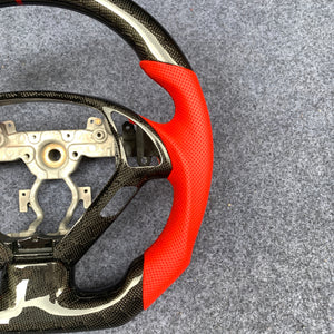 CZD 2012-2017 G37/ G25 /QX50 Carbon Fiber Steering Wheel