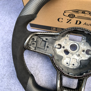 CZD-VW Golf R MK7/MK7.5 carbon fiber steering wheel