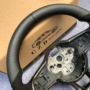 CZD-VW Golf R MK7/MK7.5 carbon fiber steering wheel