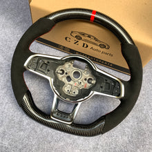Load image into Gallery viewer, CZD-VW Golf R MK7/MK7.5 carbon fiber steering wheel