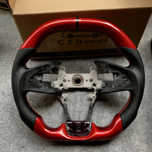 Load image into Gallery viewer, CZD Racing Spec Steering Wheel 2016+ Honda Civic Si / Type-R with Matte Carbon fiber design