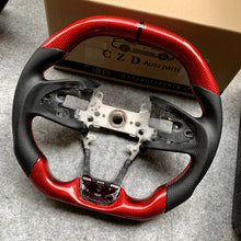 Load image into Gallery viewer, CZD Racing Spec Steering Wheel 2016+ Honda Civic Si / Type-R with Matte Carbon fiber design