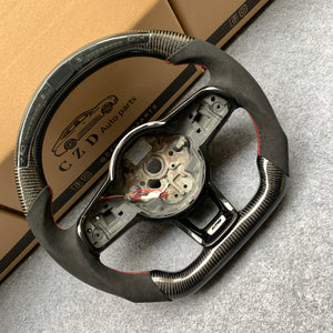 CZD-VW Golf R MK7/MK7.5 carbon fiber steering wheel