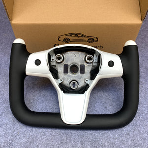 CZD Tesla model 3/model Y/Yoke carbon fiber steering wheel