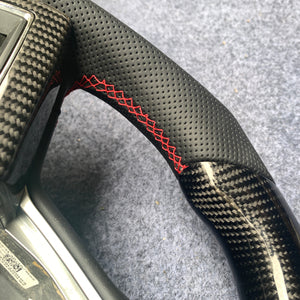 Customied For Maserati Ghibli / GT /Quattroporte/ Levante Steering wheel with Carbon fiber