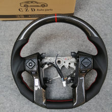 Load image into Gallery viewer, CZD 2014-2017 Tundra steering wheel with carbon fiber