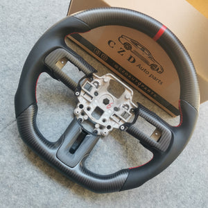 CZD 2018+ Ford Mustang GT carbon fiber steering wheel