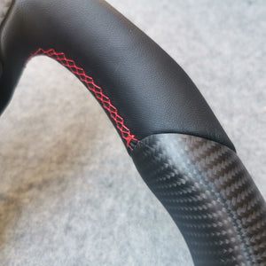 CZD 2018+ Ford Mustang GT carbon fiber steering wheel