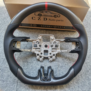 CZD 2018+ Ford Mustang GT carbon fiber steering wheel