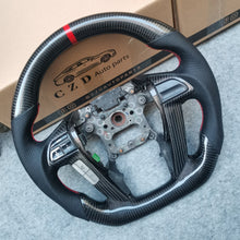 Load image into Gallery viewer, Custom For 8th gen Honda Accord Odyssey Carbon Fiber Steering Wheel CZD
