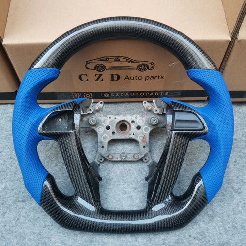Custom For 8th gen Honda accord/Odyssey carbon fiber steering wheel CZD