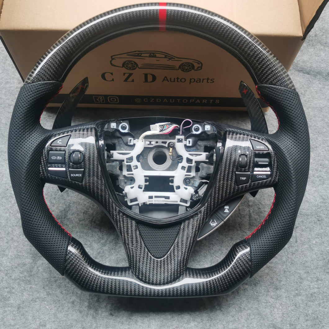 CZD 2015-2020 Acura TLX carbon fiber steering wheel