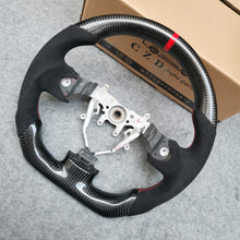Load image into Gallery viewer, CZD 2008-2014 Subaru STI/WRX Carbon Fiber Steering Wheel