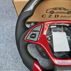 CZD-For Chevrolet Camaro 2016/2017/2018/2019/2020 carbon fiber steering wheel
