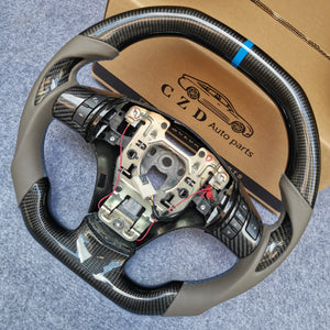 CZD-Chevrolet Corvette C6 Z06 C6 2005 2006 2007 2008 2009 2010 2011 2012 2013 carbon fiber steering wheel