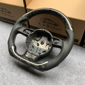 CZD 2008-2015 Audi B8 A4/A5/S4/S5/S6/RS5/SQ5 carbon fiber steering wheel