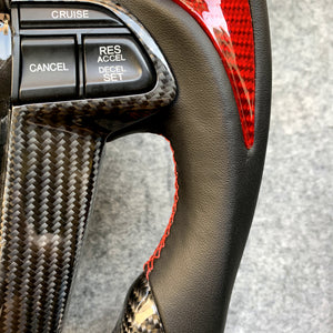 CZD-Honda 8th gen Accord 2008/2009/2010/2011/2012 carbon fiber steering wheel