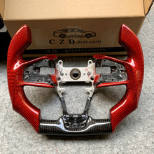 Load image into Gallery viewer, CZD- 2016-2021 Honda civic seden/FK7/FK8/10th gen civic carbon fiber steering wheel with F1 shape