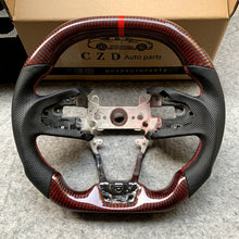 Load image into Gallery viewer, CZD- 2016-2021 Honda civic seden/FK7/FK8/10th gen civic carbon fiber steering wheel