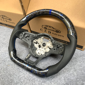CZD-VW Golf R MK7/MK7.5 carbon fiber steering wheel