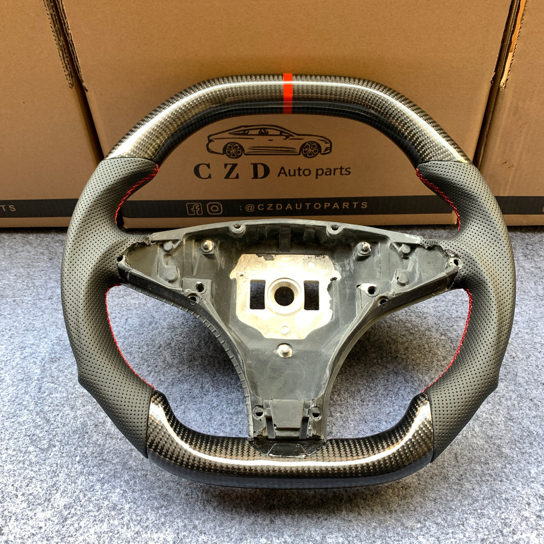 CZD-Tesla model S/X carbon fiber steering wheel