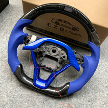 Load image into Gallery viewer, CZD 10th Gen Accord  EXL/EX/LX 2018-2022 carbon fiber steering wheel with LED